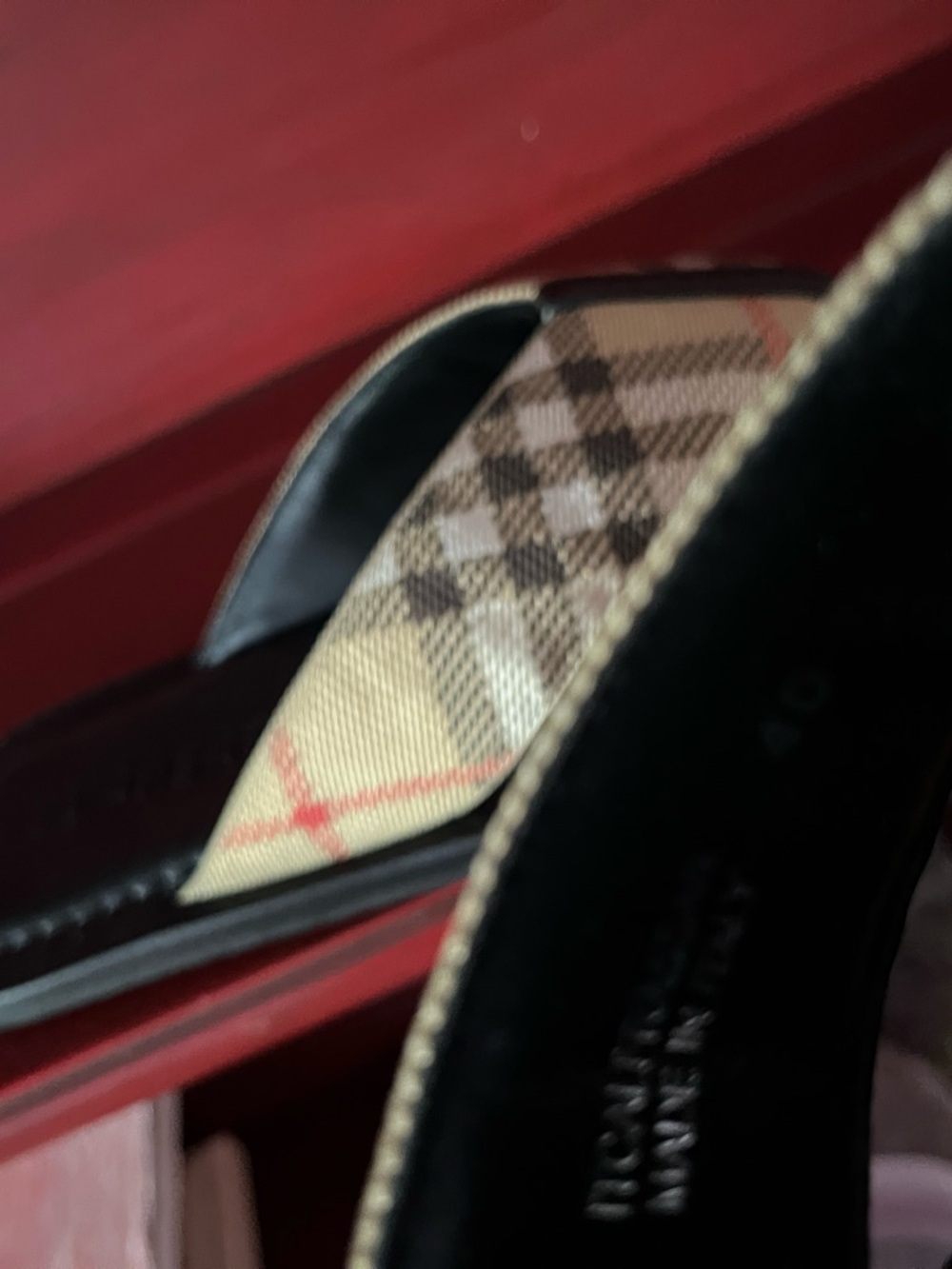 Burberry Black Leather Ballet Flats - Picture 8 of 16